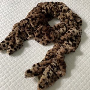 Faux fur scarf
